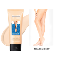 3 couleurs Fond de teint crème longue durée Logo personnalisé Fond de teint végétalien pour jambe