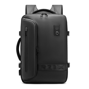 Bolsa Personalizada para Portátil de 15.6 Pulgadas, Negra y Gris, con Logotipo Personalizado, para Hombre y Mujer, de Gran Capacidad, para Viajes de Negocios, Maletín - Product Image 1