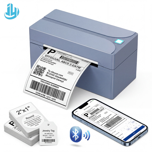 Barcode Label Printer Thermal Printer for Warehouse Inventory ERP SKU Barcode QR Code Label Printing 203DPI