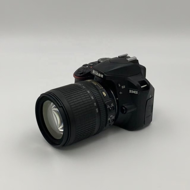 Wholesale Used Nikons D3400 DSLR 18-105mm VR Lens Kit 24.2MP SnapBridge Bluetooth Premium Quality Refurbished for Travel Resale