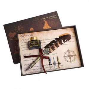 Stylo bille métallique personnalisé avec logo, plume dorée 1,0 mm, prêt à être expédié – Coffret cadeau d'affaires pour anniversaire et Fête des Enseignants - Product Image 1