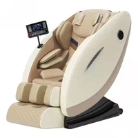 Chinesischer 3D Luxus Elektro 4D Schwerelosigkeit Ganzkörper Shiatsu Recliner Massage stuhl
