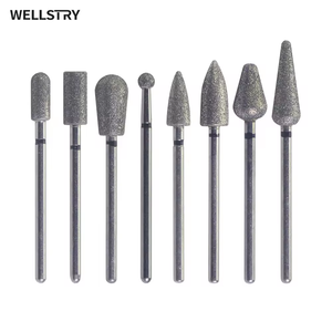 WELLSTRY – fraises de <span class=keywords><strong>manucure</strong></span>, outil de nettoyage des cuticules, foret à ongles en diamant, fraise - Product Image 1