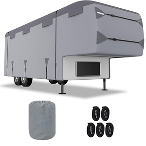 Ventes directes d'usine camping-car personnalisé <span class=keywords><strong>caravane</strong></span> RV couverture respirant voyage remorque couverture étanche résistant aux UV rv couverture - Product Image 1