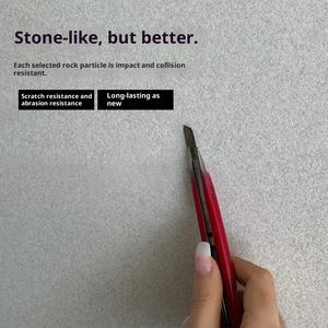 Peinture murale autocollante décorative en acrylique <span class=keywords><strong>Mara</strong></span>, effet pierre colorée, design moderne, revêtement UV, protection de la vie privée pour hôtel et appartement - Product Image 1