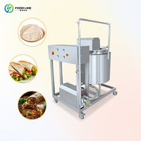 Machine automatique de fabrication de tortillas de farine de céréales et de rouleaux de printemps