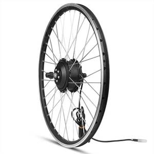 Jante 700C de 20/26 pouces, 36V, 48V, 500W, <span class=keywords><strong>roue</strong></span> <span class=keywords><strong>avant</strong></span> et arrière de <span class=keywords><strong>vélo</strong></span> électrique pour voiture électrique - Product Image 2