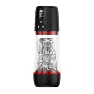 Coupe <span class=keywords><strong>de</strong></span> masturbateur d'exercice d'entraînement pour hommes coupe étanche succion Vibration mâle formé gland ventouse - Product Image 1
