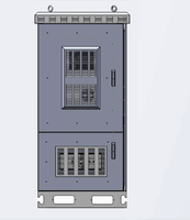 W-TEL MSAN OLT équipement industriel de télécommunication extérieur boîtier d'armoire électrique support de 19 pouces