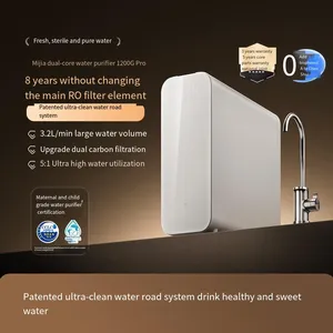 Purificador de Agua Original <span class=keywords><strong>Xiaomi</strong></span> Mijia de Doble Núcleo 1200G Pro RO con Ósmosis <span class=keywords><strong>Inversa</strong></span> para Cocina - Product Image 4
