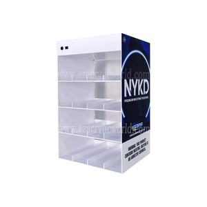 <b>Illuminated</b> Cigarette Dispenser With Logo nicotine pouches display stand acrylic snus display stand - Product Image 3