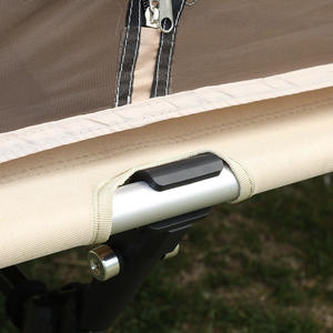Cama de Campaña Personalizada de Doble Capa 190x68x105cm, Impermeable, Plegable, con Postes de Aluminio, para 4-5 Personas, Uso en las Cuatro Estaciones - Product Image 2