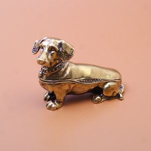 创意礼品北欧装饰狗摆件家居用品狗首饰盒礼品工艺品 - Product Image 3