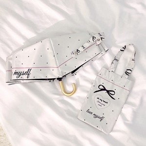 Paraguas de gancho curvo <span class=keywords><strong>Snail</strong></span> Record, sombrilla de doble propósito, sombrilla de cinco pliegues con lazo para niña - Product Image 6