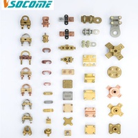 Equipo eléctrico de cobre y latón Conector atornillado dividido de 35mm
