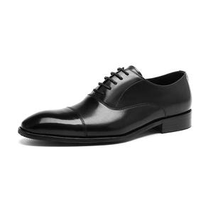 Leather <b>Shoes</b> in High Demand English-<b>style</b> Business Brogue Cowhide Handmade Formal Oxford Men's <b>Shoes</b> Best-selling - Product Image 6