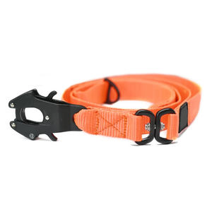 Guinzaglio personalizzabile per rinfuse personalizzato Soft <span class=keywords><strong>Dog</strong></span> Training Double Ended guinzaglio tattico per cani con Clip per rana - Product Image 5