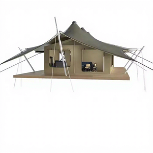 Cottage Safari Personalizzati per Resort, Case Tenda per Campeggio Familiare con Patio Esterno Privato, Tenda da Campeggio di Qualità - Product Image 5