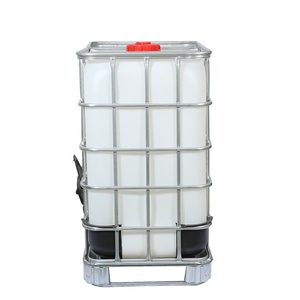 Réservoir IBC en <span class=keywords><strong>plastique</strong></span> HDPE 1000L pour le traitement de l'eau - Product Image 4