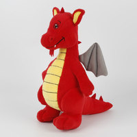 Liangjie personnalisé fabricant d'usine nouveau Design Anime Dragon en peluche belle bande dessinée en peluche dinosaure en peluche animal en peluche jouet