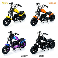 Moto électrique pour enfants 24V 160W, mini Harley Chopper, moto de rue avec effet sonore de sabot de cheval pour garçons et filles, OEM