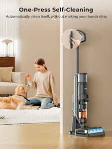 M3 Cordless Wet <b>Dry</b> Vacuum Cleaner <b>Mop</b> Cleaning 55min Auto Suction Floor Self-Cleaning Smart Home Appliance <b>Mop</b> - Product Image 4