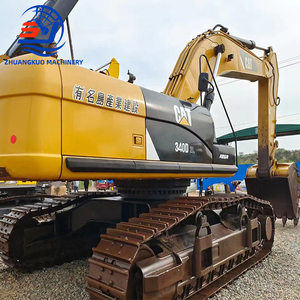 Excavatrice Caterpillar 340D2L d'occasion, 40 tonnes, avec moteur C13, engin de construction sur chenilles - Product Image 1