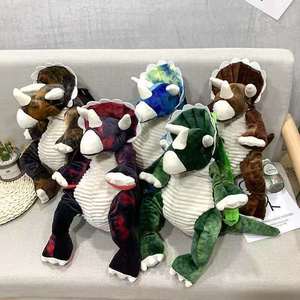 <span class=keywords><strong>Zaino</strong></span> in Peluche a Forma di <span class=keywords><strong>Dinosauro</strong></span> (Tyrannosaurus Rex, Triceratops) con Tracolla per Bambini - Product Image 4