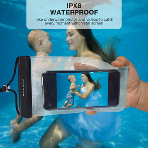 Nuovo 7.2 pollici schermo Mobile IPX8 Tpu Abs borsa del telefono cellulare per iPhone vari tipi, <span class=keywords><strong>Samsung</strong></span>,Xiao Mi impermeabile borsa del telefono cellulare - Product Image 3
