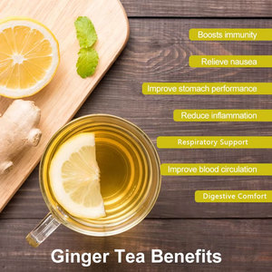 Té de Limón, Jengibre y Miel de Fábrica, Té Herbal Sin Cafeína, Sin Lactosa, con Vitamina B, Caroteno, Zitrone, Ingwer, <span class=keywords><strong>Limao</strong></span>, Gengibre - Product Image 3