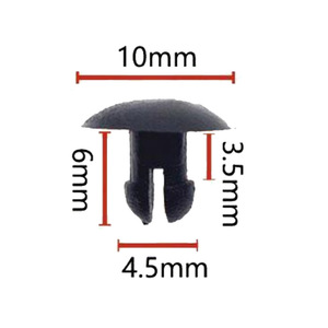 Boucle à tête ronde Smooth Sailing F48 en plastique PA66 pour fixation de présentoirs lumineux à LED - Product Image 3
