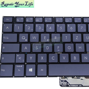 Teclado GR para <span class=keywords><strong>Asus</strong></span> ProArt <span class=keywords><strong>StudioBook</strong></span> Pro 17 W700 W700g1t W700g2t W700g3t 0KNB0-462CGE00 AEBKTG00010 con Retroiluminación - Product Image 4