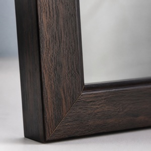 MDF Photo <b>Frame</b> <b>A4</b> 10Inch 8Inch 7Inch Picture <b>Frame</b> Walnut Grain Desktop Wall <b>Mounted</b> Picture <b>Frame</b> For Home Decor - Product Image 3