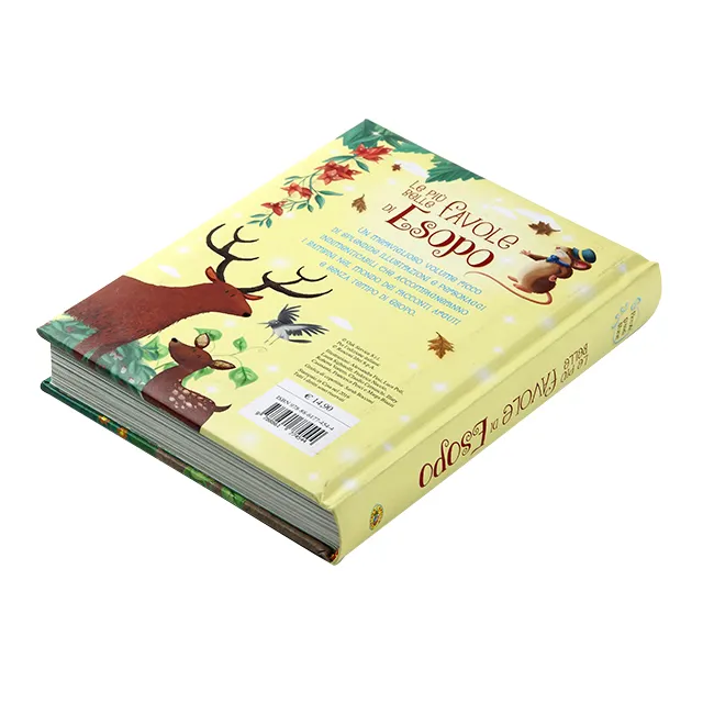 Stampa di libri educativi per bambini/bambini con copertina rigida per bambini