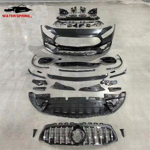 Kit de Carrocería Estilo A45 AMG, Parachoques Delantero y Trasero, Rejilla, Difusor Trasero, Alerón, Kit de Carrocería para Mercedes Benz W177 A180 A200 <span class=keywords><strong>A250</strong></span> 2019+ - Product Image 3