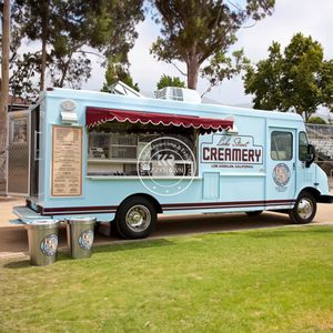 2025 Food warmer cart Food trailer cart Mobile Vegetables Four <b>Wheel</b> Food Cart - Product Image 2