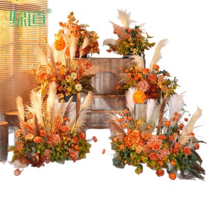 Bouquet de fleurs artificielles Greenway HY-BM11 Décoration d'automne Paysage de jardin intérieur - Product Image 5