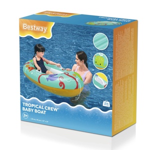 Bateau gonflable pour enfants <span class=keywords><strong>Bestway</strong></span> 34009, jouets flottants pour <span class=keywords><strong>piscine</strong></span> - Product Image 6