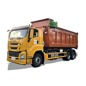 Hot Sale Isuzu 6X4 Heavy Duty Hook Lift Garbage Truck for Municipal <b>Waste</b> Collection Container Transport and Recycling - Product Image 1
