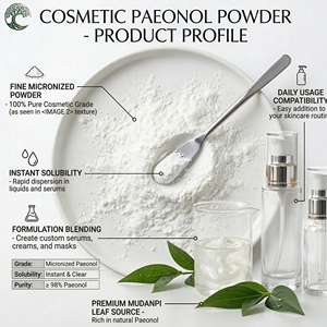 Extrait naturel d'écorce de pivoine, poudre de paeonol 98% - Product Image 5