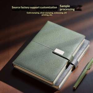 Carnet en cuir PU A5 de qualité supérieure, couverture rigide, logo personnalisé, agenda d'affaires, journal promotionnel, carnet pour entreprise - Product Image 2
