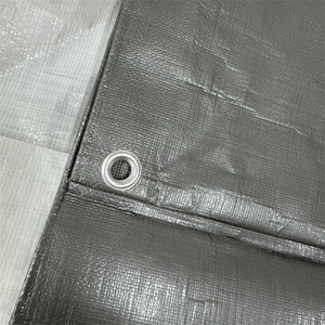 PE bạt 60gsm Màu Xám/Trắng PE bạt cho Chile tất cả bốn cạnh nhiệt niêm phong PE Tarp bạt - Product Image 3