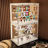 Acrylic Display Case Box 5cm Dustproof Action Figure Models Collectibles  Clear Display Boxes Anime Figures Accessories