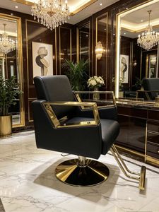 Silla de Barbero Hidráulica Reclinable de Alta Calidad para Salón de Belleza y Spa, Equipo de Estilismo, Silla Multiusos para Salón - Product Image 2
