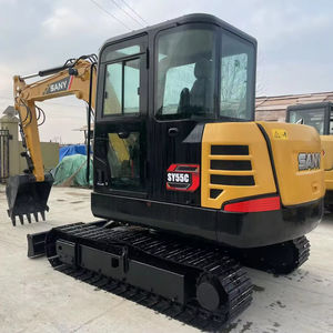 Mini-excavatrice SANY SY55 5,5 tonnes modèle <span class=keywords><strong>2023</strong></span>, godet de 0,23 m, puissance de 36 kW, économique en carburant, excavatrice stable - Product Image 1