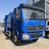 Camion à ordures compacteur hydraulique 4x2 18CBM, camion compacteur de déchets municipaux, véhicule d'assainissement