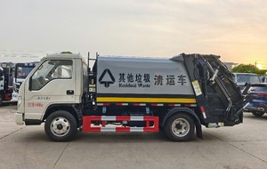 Camion à ordures Foton de type compression de 6 m³ - Véhicule de collecte des déchets - Ventes record - Product Image 2