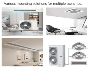 Supports de moteur de climatiseur central MeiMing BDP, supports en acier parallèles à double tube, support de montage à 4 coins, 930*290*190 OEM - Product Image 6