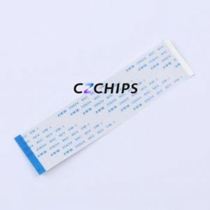 FC-0.5A-50P-100mm FFC Cable (Flexible Flat Cable) P=0.5mm Connector 50P 0.5mm 0.3mm Reverse - Product Image 1