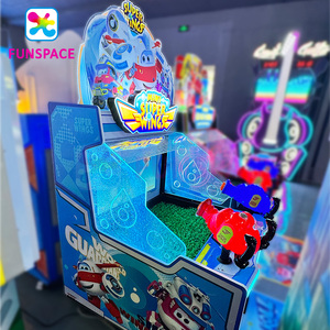 Funspace Kid thiết bị trò chơi 32 inch đồng tiền hoạt động <span class=keywords><strong>Arcade</strong></span> video chụp nước trò chơi máy với ticker Redemption - Product Image 3